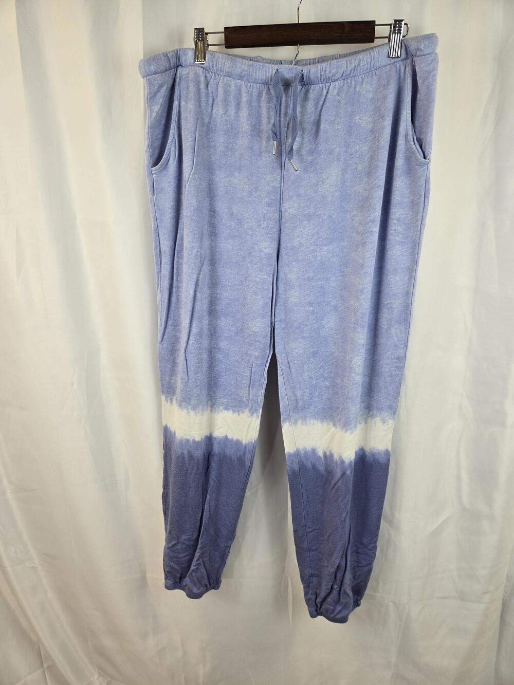 Koolaburra By UGG Jogger Pants Womens XL Purple Tie Dye Cuffed Lounge Soft